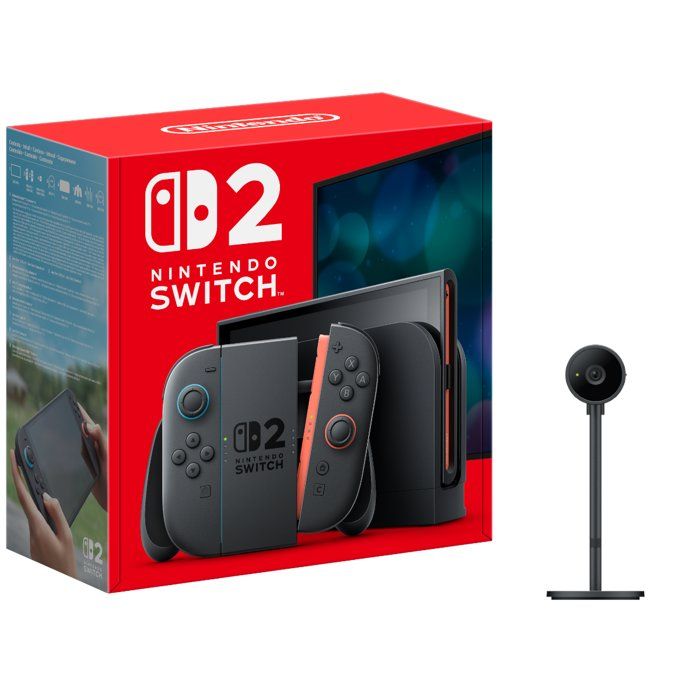 Pack Nintendo : Console Nintendo Switch 2 (Batterie remplaçable) + Caméra pour Nintendo Switch 2