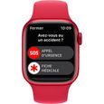Apple Watch Series 8 GPS - 41mm - Boîtier (PRODUCT)RED Aluminium - Bracelet (PRODUCT)RED Sport Band - Regular-5