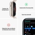 Montre intelligente Apple Watch Series 8 GPS - 45mm - Boîtier (PRODUCT)RED Aluminium - Bracelet (PRODUCT)RED Sport Band - Regular-7