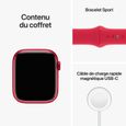 Montre intelligente Apple Watch Series 8 GPS - 45mm - Boîtier (PRODUCT)RED Aluminium - Bracelet (PRODUCT)RED Sport Band - Regular-8