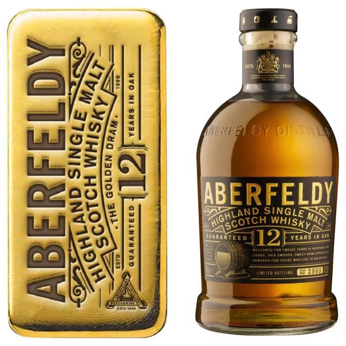 Aberfeldy 12 ans Single Malt Scotch Whisky 40vol 70cl Edition
