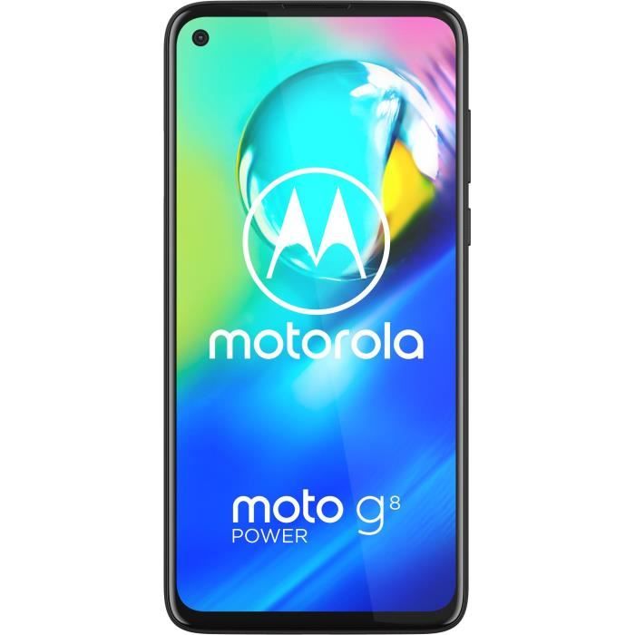 Vente Téléphone portable MOTOROLA G8 Power Noir 64 Go pas cher Vente Téléphone portable MOTOROLA G8 Power Noir 64 Go pas cher