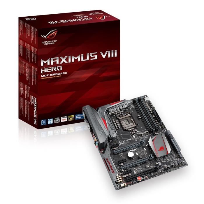 Asus MAXIMUS VIII HERO    90MB0M90-M0EAY0