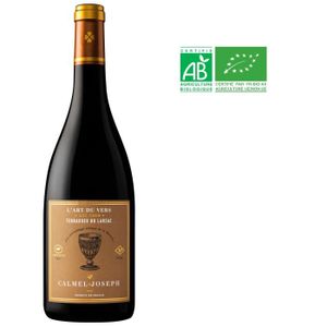 VIN ROUGE Calmel & Joseph Les Crus l'Art du Vers 2021 Terrasses du Larzac - Vin rouge de Languedoc - Bio