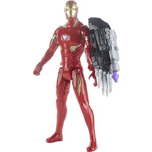 FIGURINE - PERSONNAGE Figurine Titan Iron Man - HASBRO - Avengers Endgame - 30 cm - 5 points d'articulation
