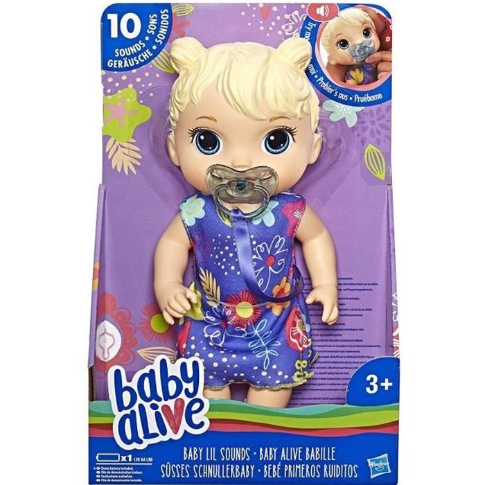 Baby Alive - Babille - Poupée cheveux blonds
