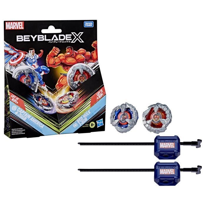 Beyblade X Dual Pack de toupies Tail Viper 5-80O et Sword