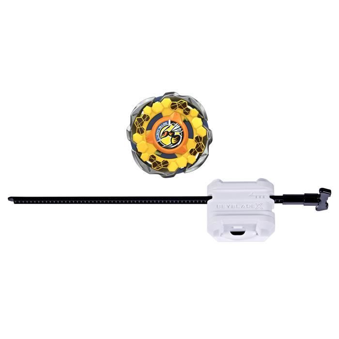Beyblade X Starter Pack Fort Hornet R 7-60T CX, toupie Takara Tomy de type équilibre, toupies de compétition, dès 8 ans Beyblade X Starter Pack Fort Hornet R 7-60T CX, toupie Takara Tomy de type équilibre, toupies de compétition, dès 8 ans