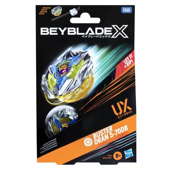 Starter Pack Toupie De Combat BX-35 - Avec Lanceur Et Toupie - Jouet Pour Enfants 8 Ans Et Plus - Système D'Accélération Rapide