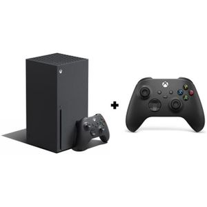 CONSOLE XBOX SERIES X Console Xbox Series X 1To Noir + Manette Xbox Sans