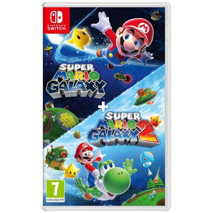Super Mario Galaxy + Super Mario Galaxy 2 Jeu Nintendo Switch - vue 2