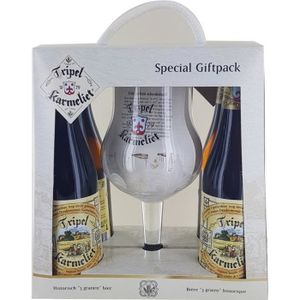 COFFRET CADEAU ALCOOL Coffret de bières - Karmeliet Blonde - 4 x 33 cl +