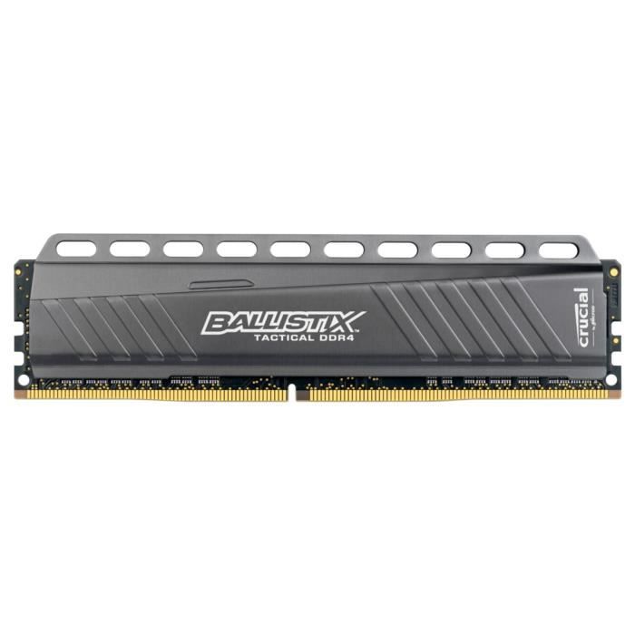 Memoire PC Ballistix Mémoire PC TACTICAL DDR4 4Go 3000MHz DIMM BLT4G4D30AETA pas cher Memoire PC Ballistix Mémoire PC TACTICAL DDR4 4Go 3000MHz DIMM BLT4G4D30AETA pas cher