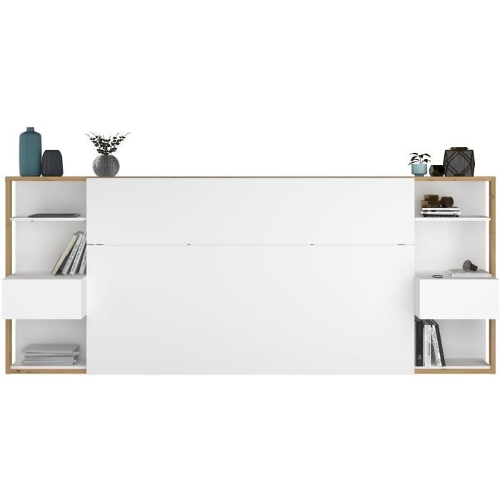 Tete De Lit 160 Avec Rangement Cdiscount