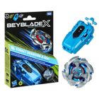 HASBRO Beyblade X pack Cobalt Dragoon 2-60C avec lanceur à corde deluxe, toupie à rotation gauche, dès 8 ans