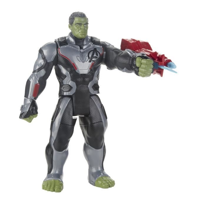 AVENGERS ENDGAME Hulk Figurine Marvel Titan Power FX Deluxe 30 cm Cdiscount Jeux Jouets