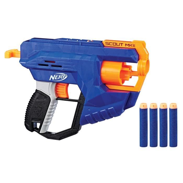 Nerf Fléchettes Pistolet Jouet Avec 80 Fléchettes Souples Et Lunettes De Sécurité - Jeu Extérieur Enfants