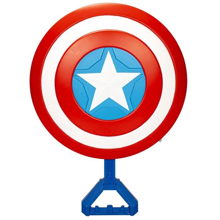 RUBIES FRANCE - Bouclier Captain America en plastique métallisé pour enfants