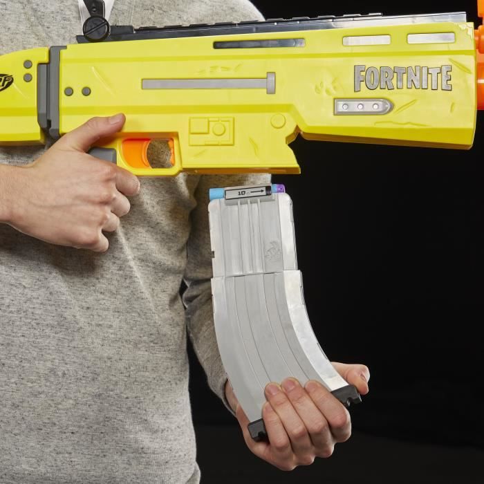 Pistolet Fortnite BASR-L et Flechettes NERF : le pistolet à Prix Carrefour