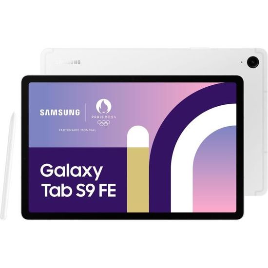 Tablette Tactile Samsung Galaxy Tab S9 FE 10,9" WIFI 128Go Argent