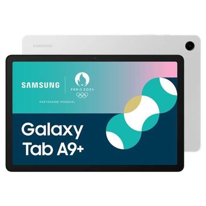 Tablette tactile Samsung Galaxy TAB A9+ 64Go Wifi Argent