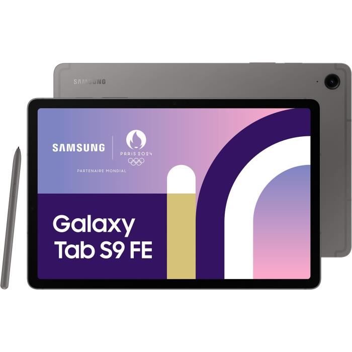 Tablette Tactile Samsung Galaxy Tab S9 FE 10,9 WIFI 256Go Anthracite