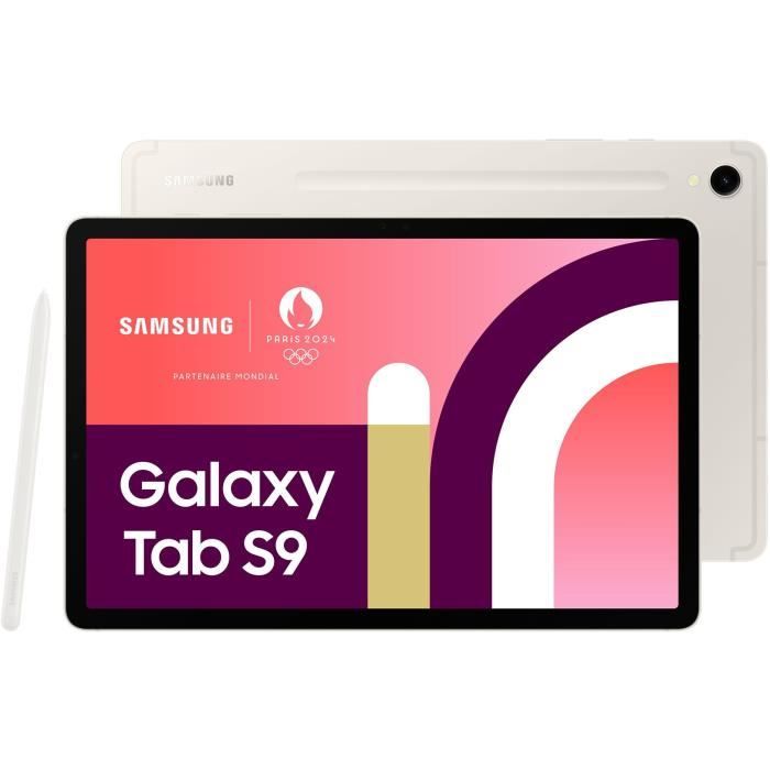 Tablette Tactile SAMSUNG Galaxy Tab S9 11 WIFI 128Go Crème