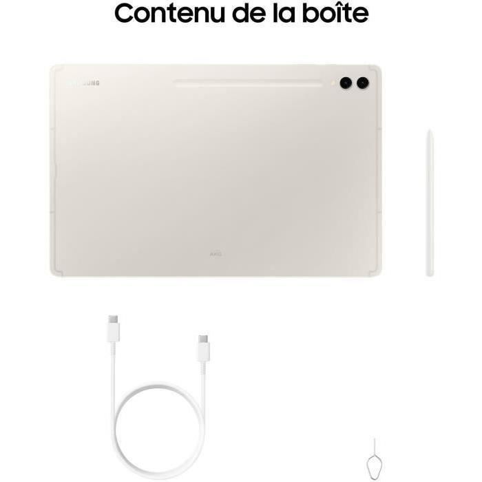 Tab WIFI Informatique Tablette Galaxy SAMSUNG Tactile Ultra S9 - Crème 256Go Cdiscount 14,6\