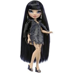 POUPÉE Rainbow High S23 Fashion Doll - Poupée 27 cm Kim Nguyen (Marine) - 1 tenue, 1 paire de chaussures et des accessoires