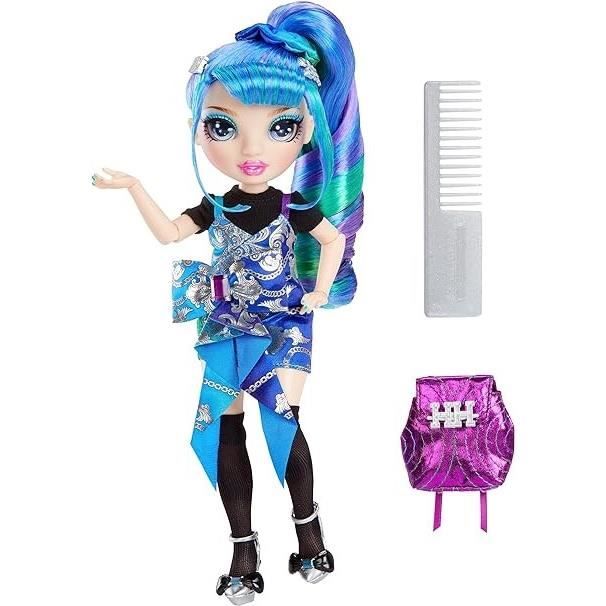 Rainbow High Creative Crystals Amaya - Poupée Mannequin 28cm Avec Kit DIY Accessoires Cristal - Bague Pour Enfant +8 Ans