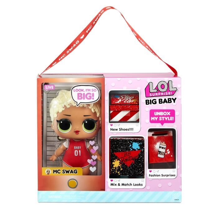 L.O.L. Surprise Poupee Big Baby 30cm M.C. Swag Cdiscount Jeux Jouets