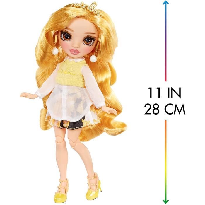 Poupée 27 cm Reina Glitch Crown - RAINBOW HIGH - Midnight - 1 tenue +  accessoires et support pour poupée - Cdiscount Jeux - Jouets