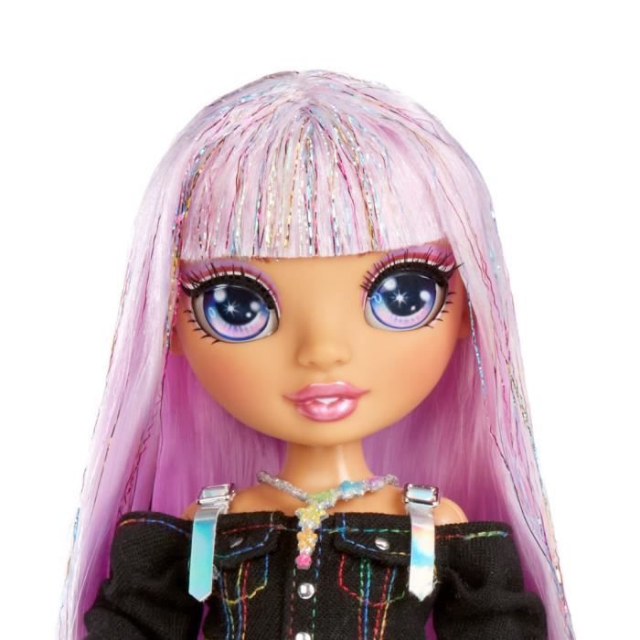 Trefl Junior - Rainbow High, Les Poupées à Paillettes - Puzzle à Paillettes Glitter 70 Pièces, Boîte avec Poignée, Puzzle Brillant pour les Peitits Amateurs de la Mode, Jeu pour Enfants plus