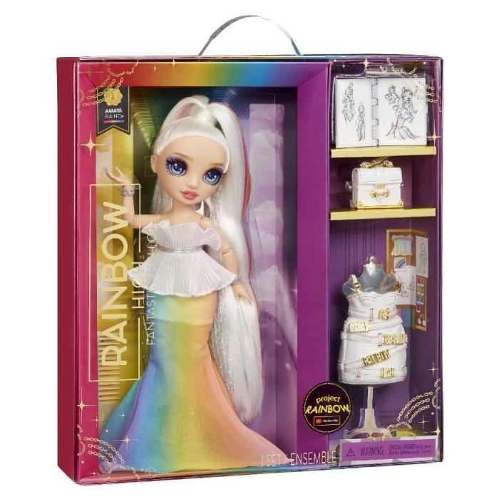 Rainbow High Tentpole Pr Theme Doll - Orange - 1 Robe De Gala Et 1 Tenue  Decontractée + Accessoires Et Carnet De Croquis à Prix Carrefour