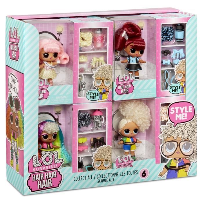 Lol Surprise - L.O.L. Surprise - Hair Hair Hair Mini Poupee avec