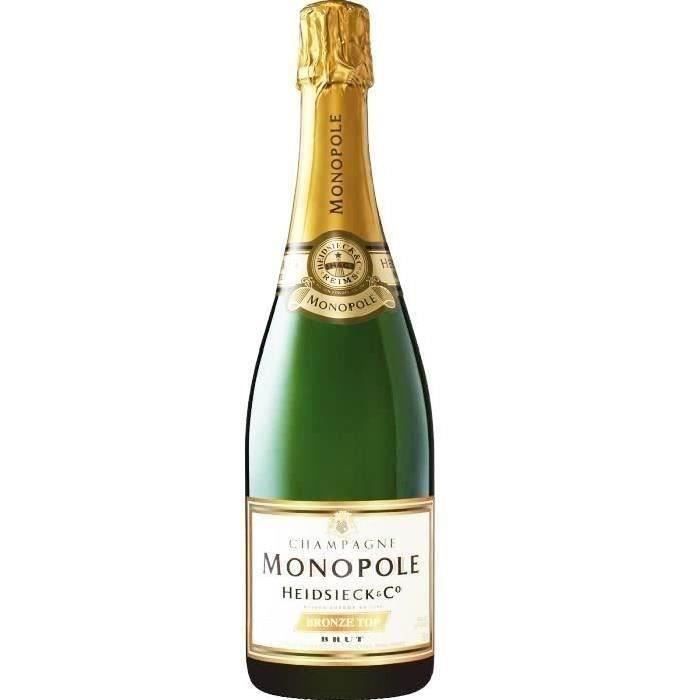 Offre Champagne Brut Grande Cuvée Monopole Heidsieck & Co chez Carrefour