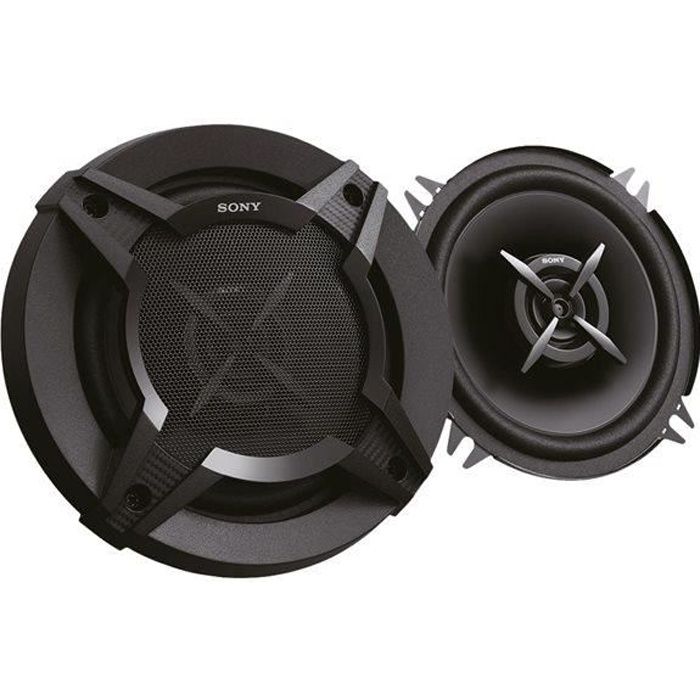 2X HAUT PARLEURS COAXIAUX SONO AUTO VOITURE CAR HIFI 3 VOIES 13CM 2X 300W BASSES