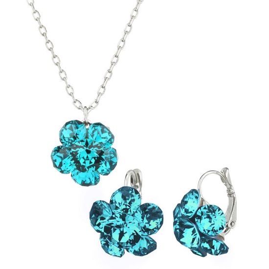 Parure BELLE PARIS ornée de SWAROVSKI ELEMENTS Argenté - Achat ... Parure BELLE PARIS ornée de SWAROVSKI ELEMENTS Argenté - Achat ...
