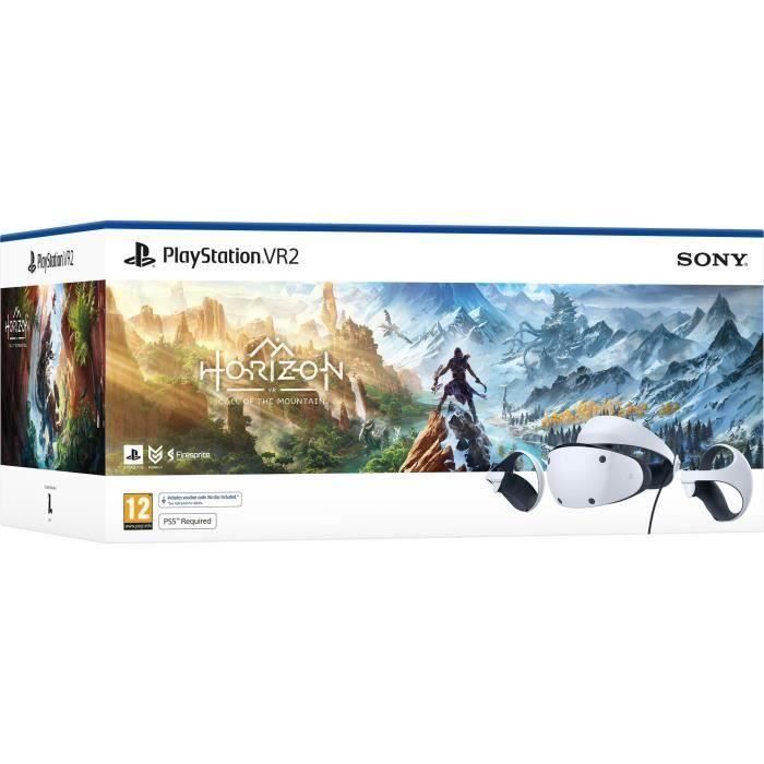 Pack PlayStation VR2 Horizon Call of the Mountain État correct - Sony Interactive Entertainment reconditionné disponible sur Cdiscount Seconde Vie