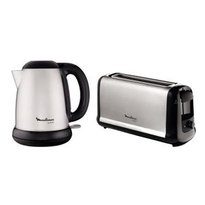 Ensemble Petit Dejeuner Smeg Expresso Ecfo1 Bouilloire Klf01 Toaster Tsf01 Creme