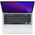 MacBook Pro Touch Bar 13" 2020 Apple M1 3,2 Ghz 8 Go 256 Go SSD Argent - Reconditionné - Excellent état-0