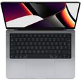 MacBook Pro Retina 14" 2021 Apple M1 Max 3,2 Ghz 32 Go 1,024 To SSD Gris Sidéral - Reconditionné - Excellent état-0