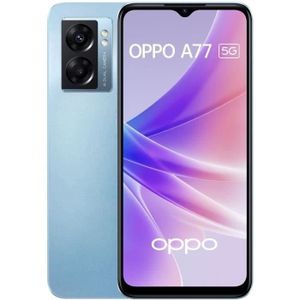 SMARTPHONE OPPO Smartphone A77 - 128Go - 5G - Bleu (2022) - R