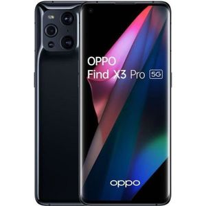 SMARTPHONE OPPO Find X3 Pro 5G 256Go Noir (2021) - Reconditio