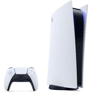 CONSOLE PLAYSTATION 5 SONY PlayStation 5 Digital Edition 825 Go blanche - Reconditionné - Excellent état