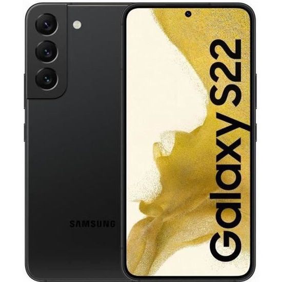 SAMSUNG Galaxy S22 128Go 5G Noir - Reconditionné - Excellent état