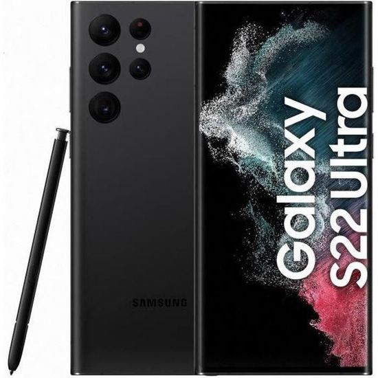 SAMSUNG Galaxy S22 Ultra 512Go 5G Noir - Reconditionné - Excellent état