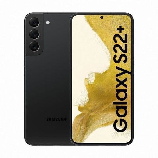 SAMSUNG Galaxy S22 Plus 128Go Noir - Reconditionné - Excellent état