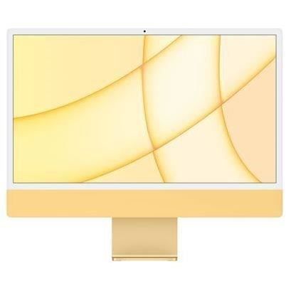 iMac 24 2021 M1 32 Ghz 8 Go 256 Go GPU 8 cœurs Jaune – Reconditionné – Excellent état