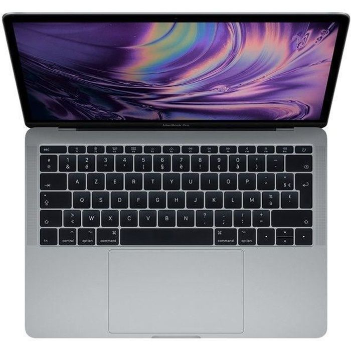 APPLE MacBook Pro Retina TouchBar 13 2020 i7 – 17 Ghz – 16 Go RAM – 256 Go SSD – Gris Sidéral – Reconditionné – Excellent état